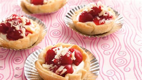 White Chocolate Cherry Mini Pies recipe from Pillsbury.com