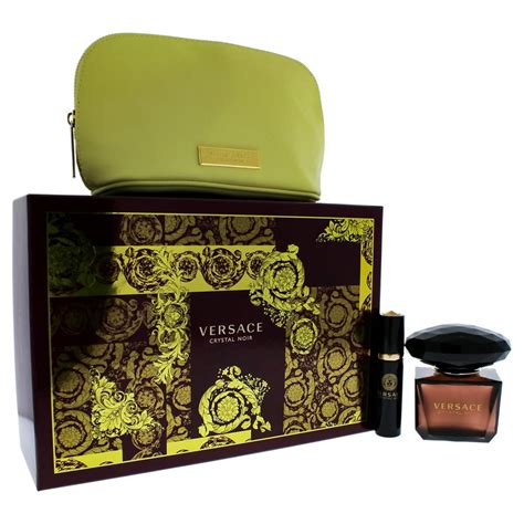 Versace - Versace Crystal Noir Gift Set Full Size Perfume for Women, 3 Pieces - Walmart.com ...