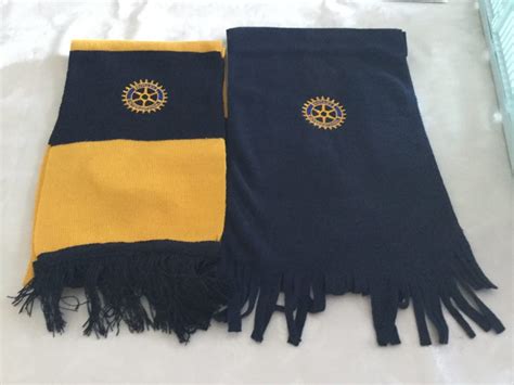 Embroidered Scarves - Salisbury Rotary Club