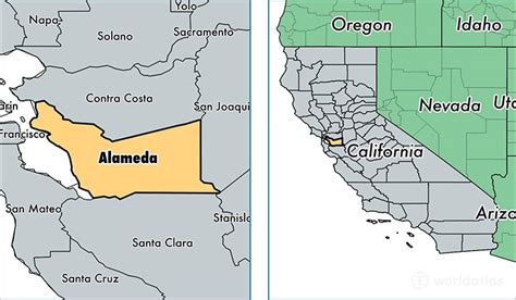 Alameda County, California / Map of Alameda County, CA / Where is ...