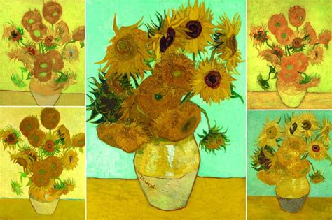 Cách vẽ hoa hướng dương của Van Gogh - draculemihawk