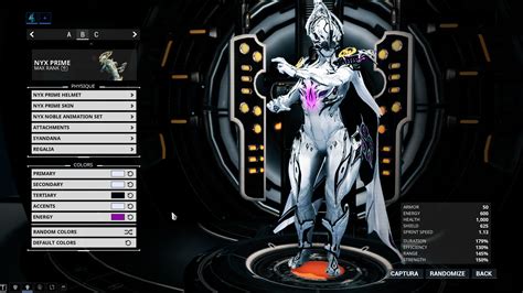 Nyx Prime FashionFrame, help plis - Players helping Players - Warframe ...