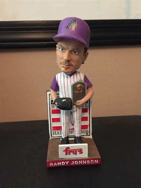 It's like having my own Card Shop: Randy Johnson: Hall of Fame Bobblehead