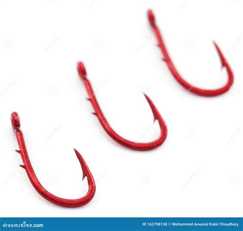 Bait holder hooks stock photo. Image of tackle, hook - 162798158