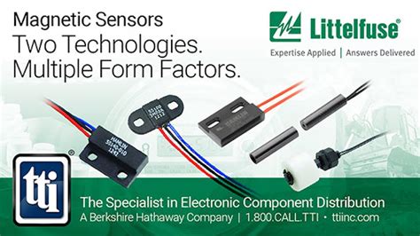 Magnetic Sensors from Littelfuse Fit Virtually any Application ...