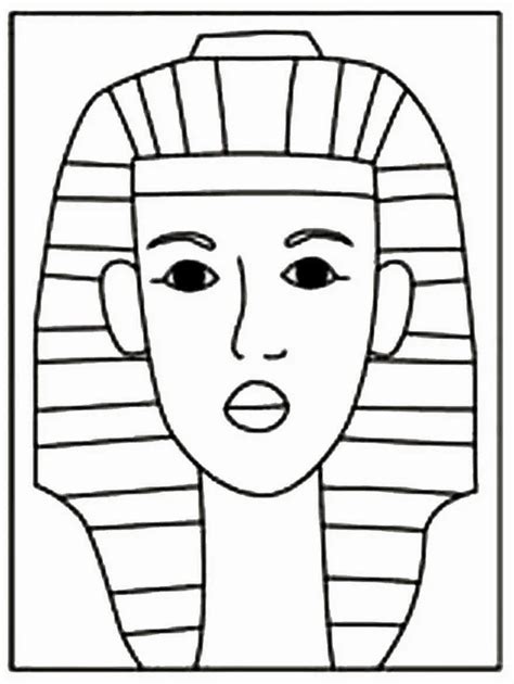 How to Draw King Tut Easy, Step-by-Step Art Lesson for Kids | History ...