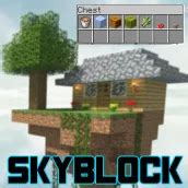 Download Survival Maps. New Skyblock map mcpe. android on PC