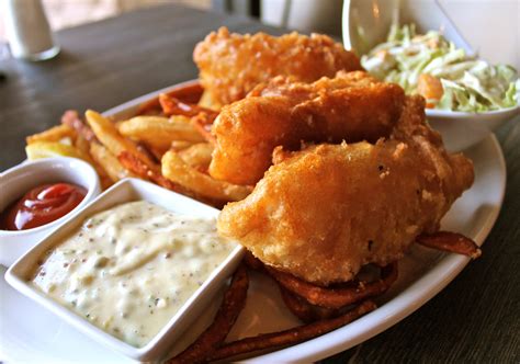 Fish and Chips - Dinner - High Tide - Seafood Restaurant