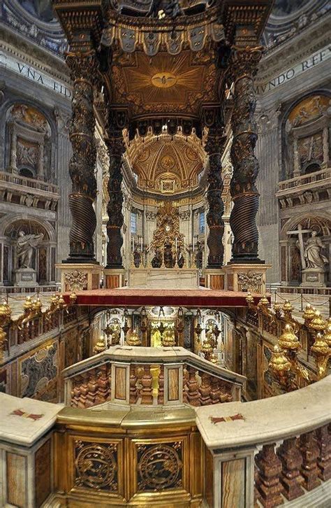 Saint Peter's tomb in St. Peter's Basilica, Rome, Italy | Italy, Sacred places, Wonderful places