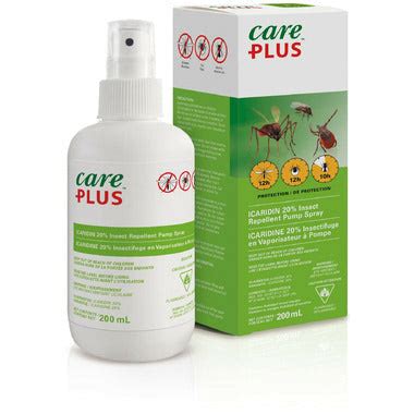 Care Plus - Insect Repellent, 20% Icaridin Pump Spray (200ml) – SOS ...