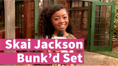 Skai Jackson - What she thinks of the new Bunk'd cast members! - YouTube