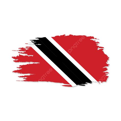 Bandera De Trinidad Con Material Vectorial PNG , Trinidad, Bandera De ...