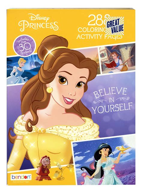 Disney Princess 288 Pg. Coloring And Activity Book - Walmart.com