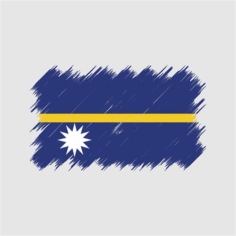 Nauru Flag Brush. National Flag 10365421 Vector Art at Vecteezy