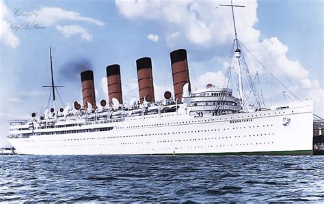 No.111 Mauretania launched in 1906 | The World's Passenger Ships