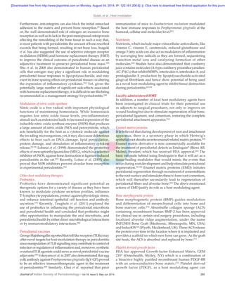 Host modulation therapy: An indispensable part of perioceutics | PDF