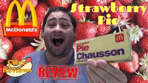 🍓McDonald's "NEW" Strawberry Pie | Food Review🍓-October 13th 2020 - YouTube