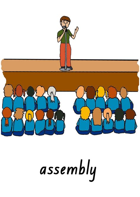 School assembly clipart free - Clip Art Library