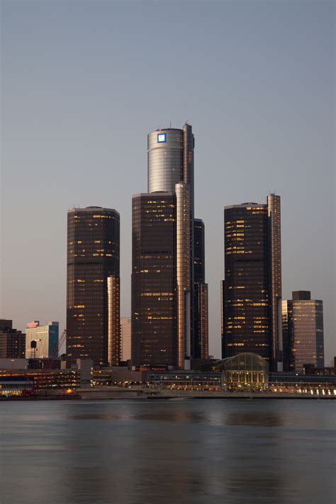 Detroit Skyline on Behance