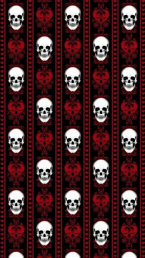 Gothic Skull Wallpaper for a Dark Aesthetic