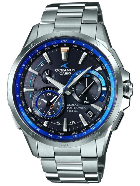 Three New Casio Oceanus Models To Feature Hybrid Timekeeping System Merging GPS And Radio Signal ...