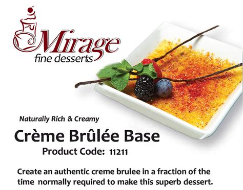 Mirage Recipes – Mirage foods: Creamy Desserts & Pastry Mixes