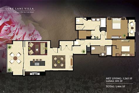 Beach Villas at Ko Olina Floor Plans | Munro Murdock | Family Man ...