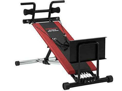 WEIDER ULTIMATE BODY WORKS BLACK/RED (BRAND NEW)