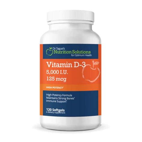 Vitamin D3 (120 Capsules)