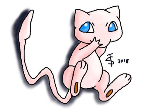 drawing mew | Mew, Drawings, Smurfs