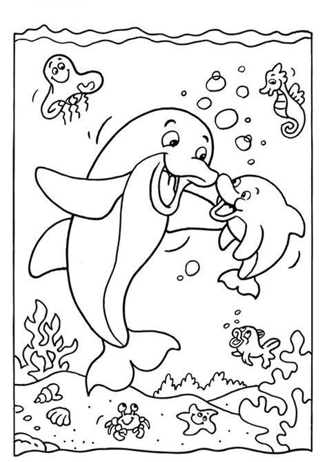 persuaso 49+ Printable Dolphin Coloring Page Pics temples