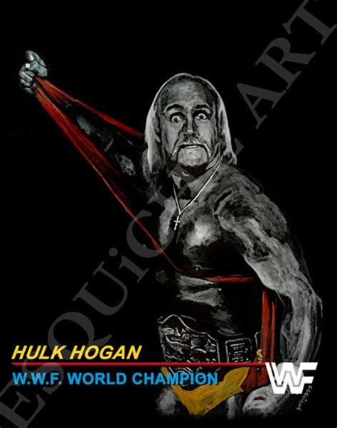 80s WWF Black Series 1 HULK HOGAN - Etsy