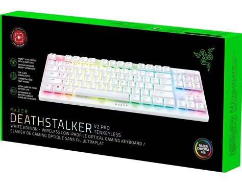 Razer DeathStalker V2 Pro Tenkeyless Wireless Optical Gaming Keyboard ...