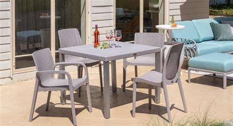 Durable Plastic Outdoor Patio Chairs and Tables | Lagoon furniture