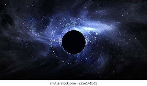 Black Hole Vector Illustration Space Galaxy Stock Vector (Royalty Free ...