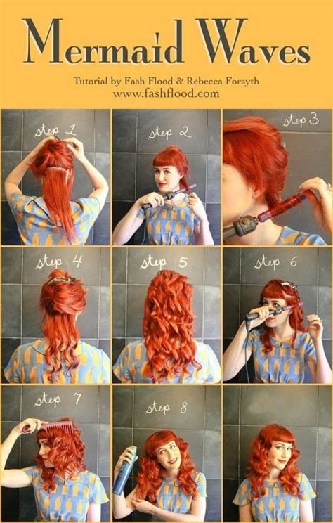 Mermaid Waves · How To Style A Curly Hairstyle / Wavy Hairstyle · Hair Styling on Cut Out + Keep