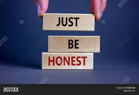 Just Be Honest Symbol Image & Photo (Free Trial) | Bigstock