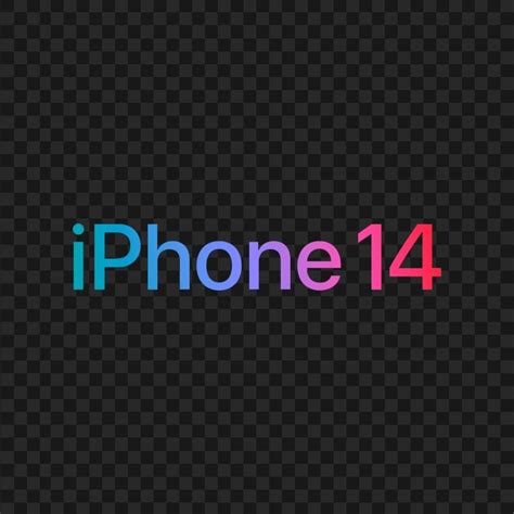 HD iPhone 14 Logo Transparent Background | Citypng