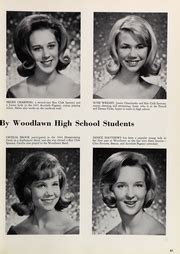 Woodlawn High School - Accolade Yearbook (Shreveport, LA), Class of 1965, Page 65 of 376