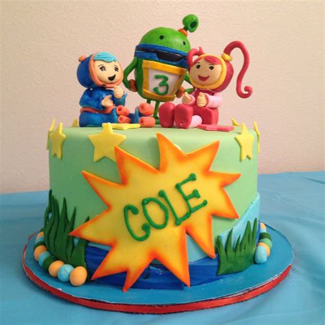 Team UmiZoomi Cake | Themed cakes, Cake, Ryan birthday