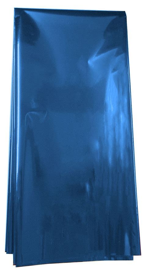 Amazon.com: Colored Mylar Metallic Sheets 18" x 30" - 5 Sheets Each Pack (Blue Blue): Health ...