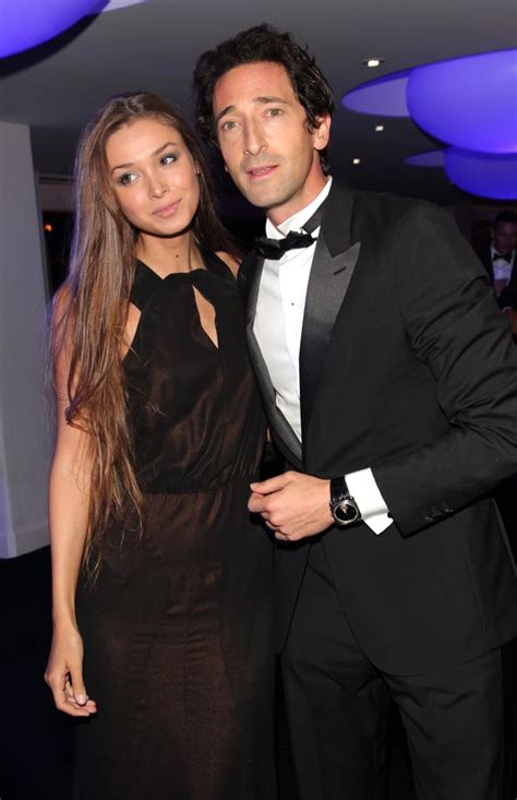 Adrien Brody and his girlfriend, Lara Lieto, posed. | Celebrities at the Fatale in Cannes Party ...