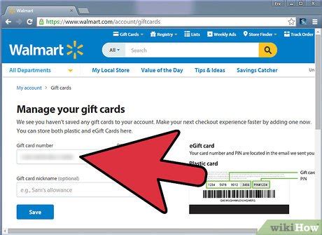 Can I Use Walmart Gift Card Online?