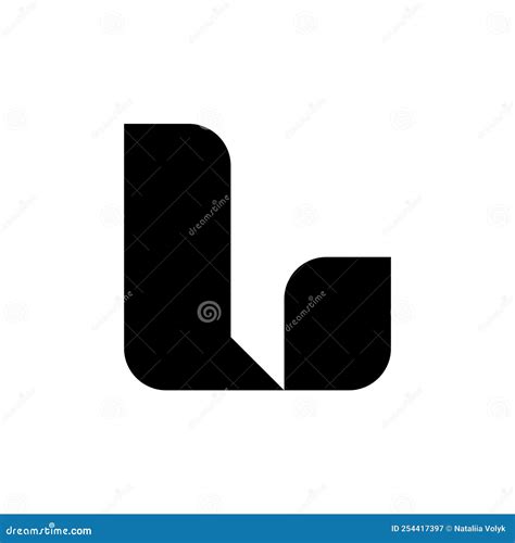 Letter L Logo or Icon Design Stock Vector - Illustration of sign ...