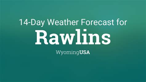 Rawlins, Wyoming, USA 14 day weather forecast