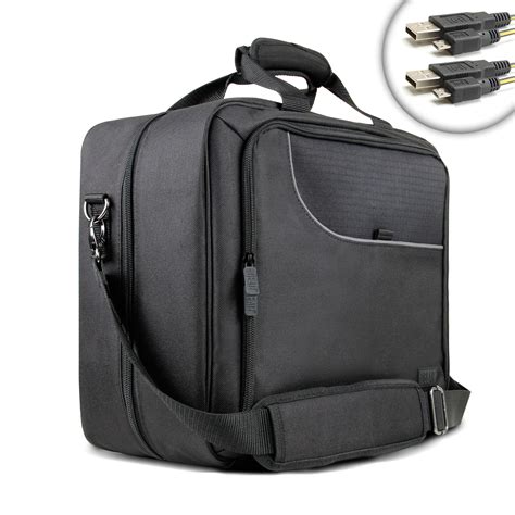 USA Gear Laptop Travel Case w/Carrying Strap, Padded Scratch-Resistant Lining & Adjustable ...