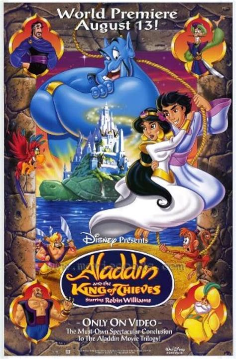 Aladdin Collection: The Return Of Jafar Aladdin And The King Of Thieves ...