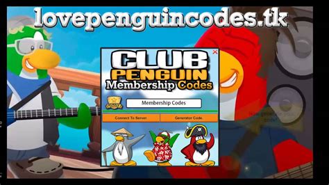 Free Club Penguin Membership Codes Sept 2013 w/ Proof! [UPDATED] - YouTube