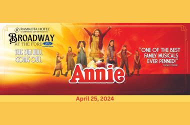 Annie National Tour 2024: Experience the Magic Up Close