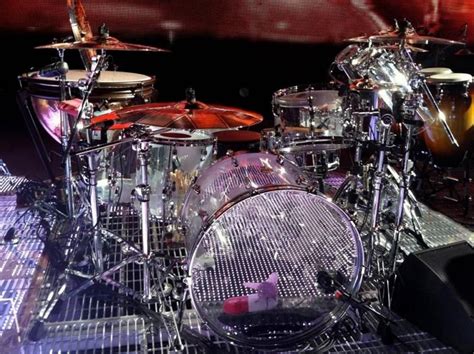 Chad Smith's RHCP "I'm With You" - Tour Kit | Drum kits, Drummer, Percussion